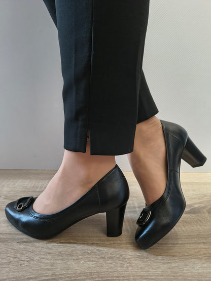 PANTOFI ELEGANTI DAMA GALANT 4012 NEGRU B/F NS