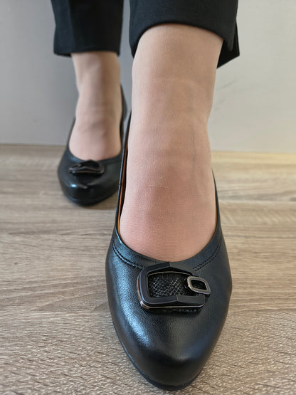 PANTOFI ELEGANTI DAMA GALANT 4012 NEGRU B/F NS
