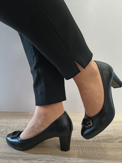 PANTOFI ELEGANTI DAMA GALANT 4012 NEGRU B/F NS