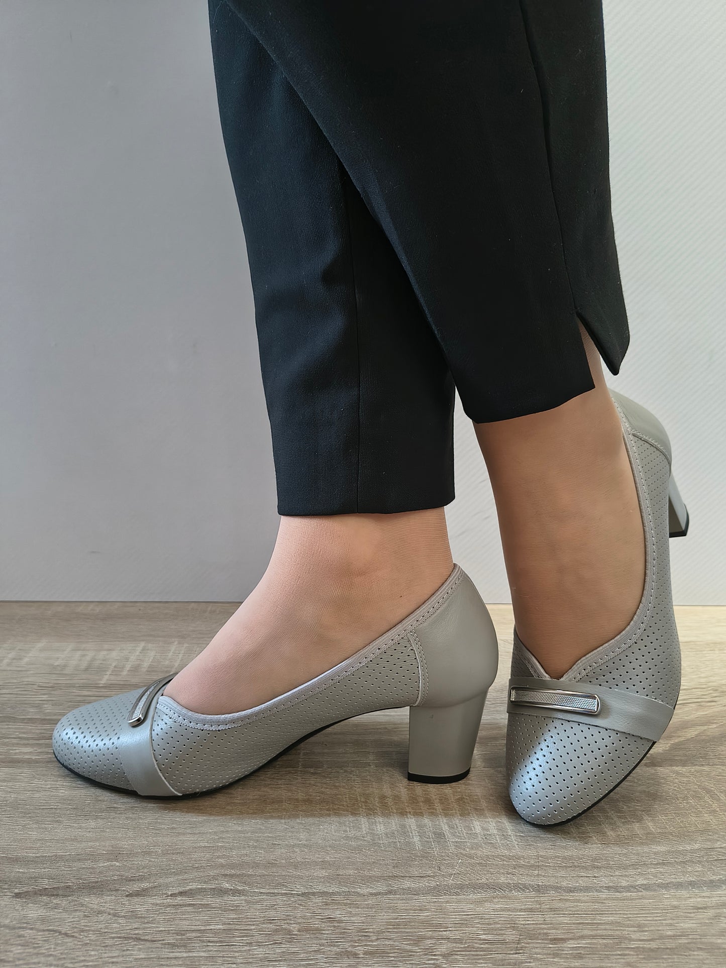 PANTOFI ELEGANTI DAMA GALANT 3005 GRI 2009