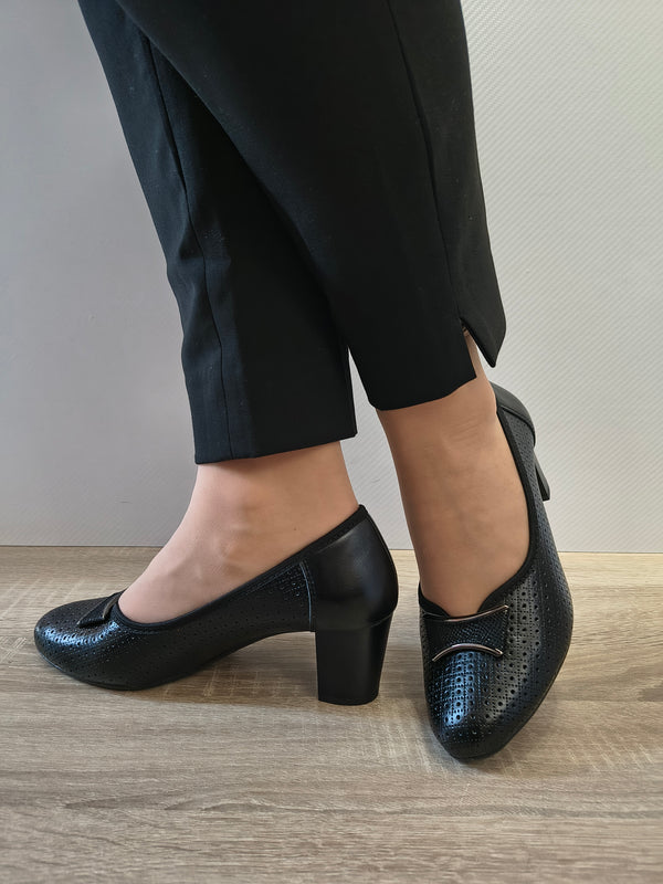 PANTOFI ELEGANTI DAMA GALANT 4068 NEGRU/F NS - imagine 2