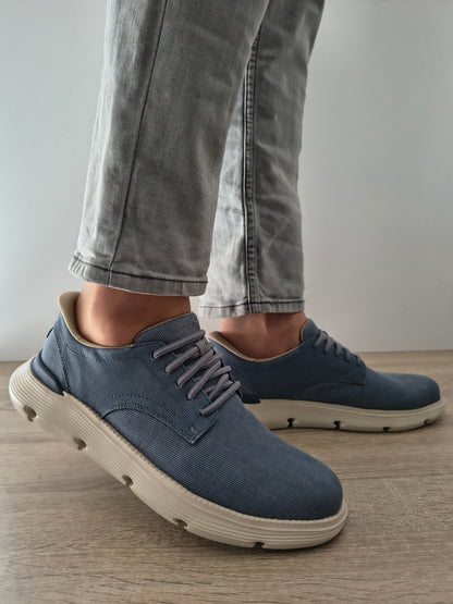 PANTOFI CASUAL BARBATI SKECHERS 205352 BLU ALBASTRU