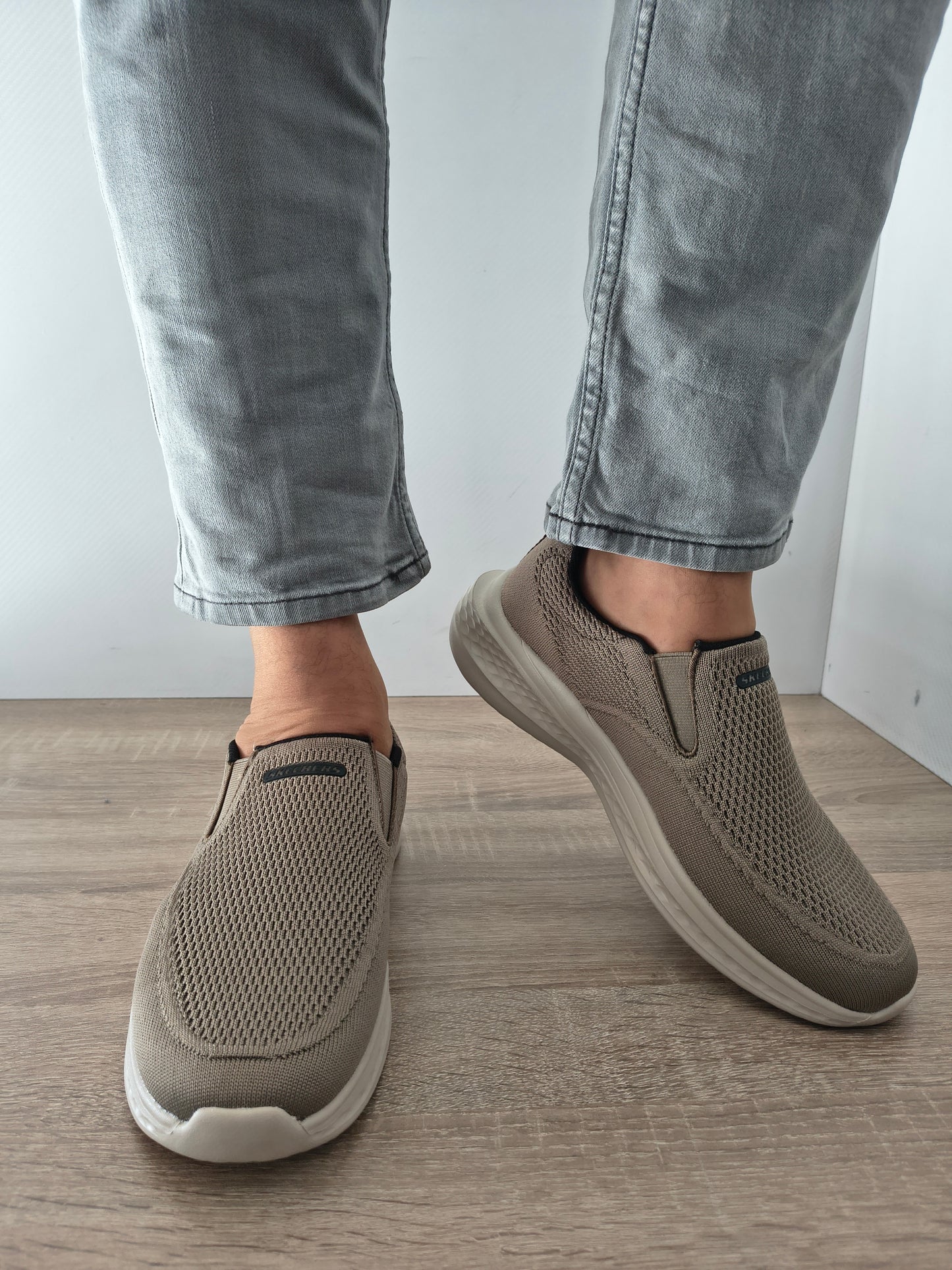 PANTOFI SPORT BARBATI SKECHERS 210791 TPE TAUPE