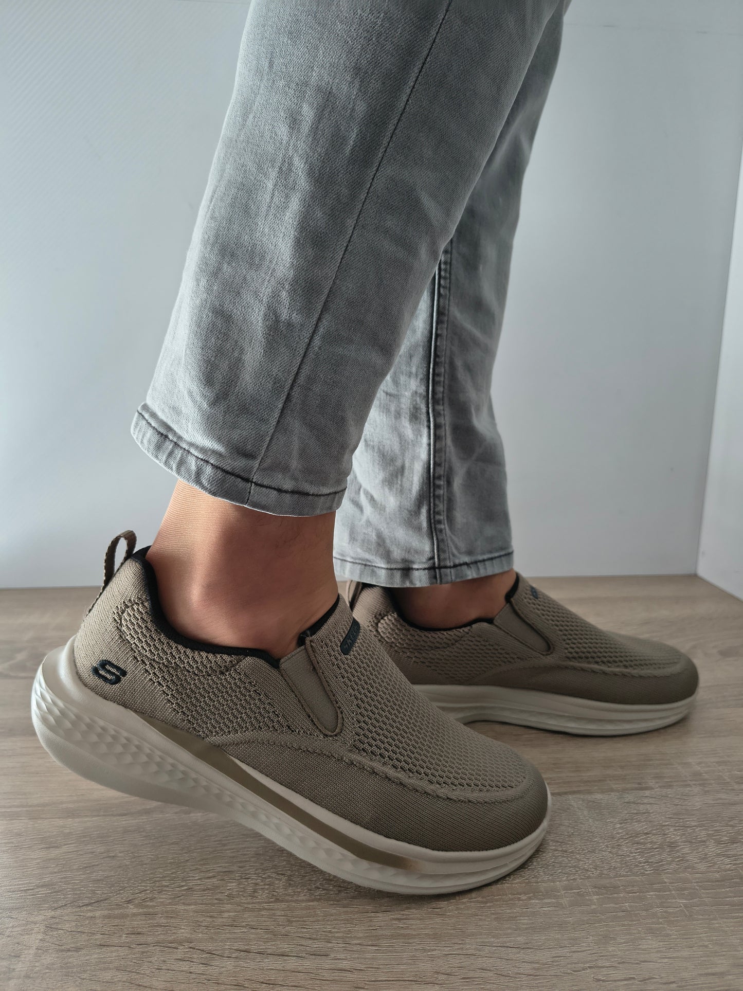 PANTOFI SPORT BARBATI SKECHERS 210791 TPE TAUPE