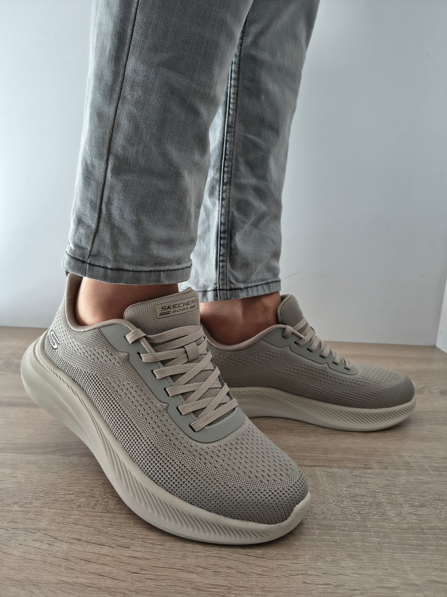 PANTOFI SPORT BARBATI SKECHERS 118155 TPE TAUPE