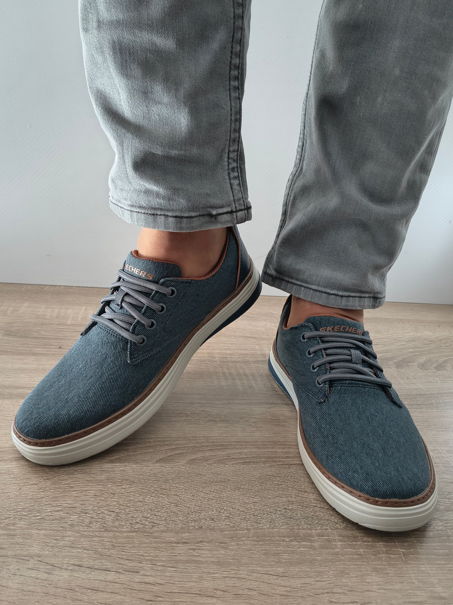 PANTOFI CASUAL BARBATI SKECHERS 205135 NVY NAVY