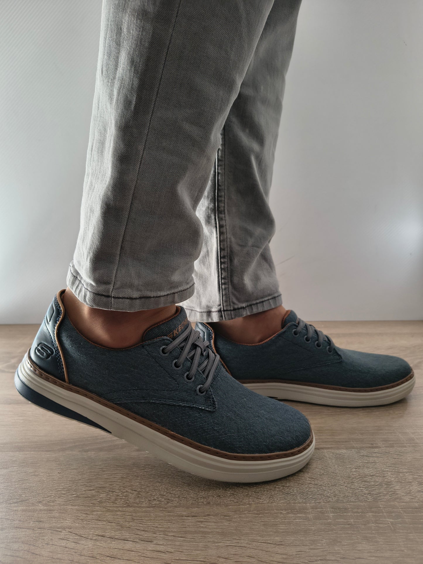 PANTOFI CASUAL BARBATI SKECHERS 205135 NVY NAVY