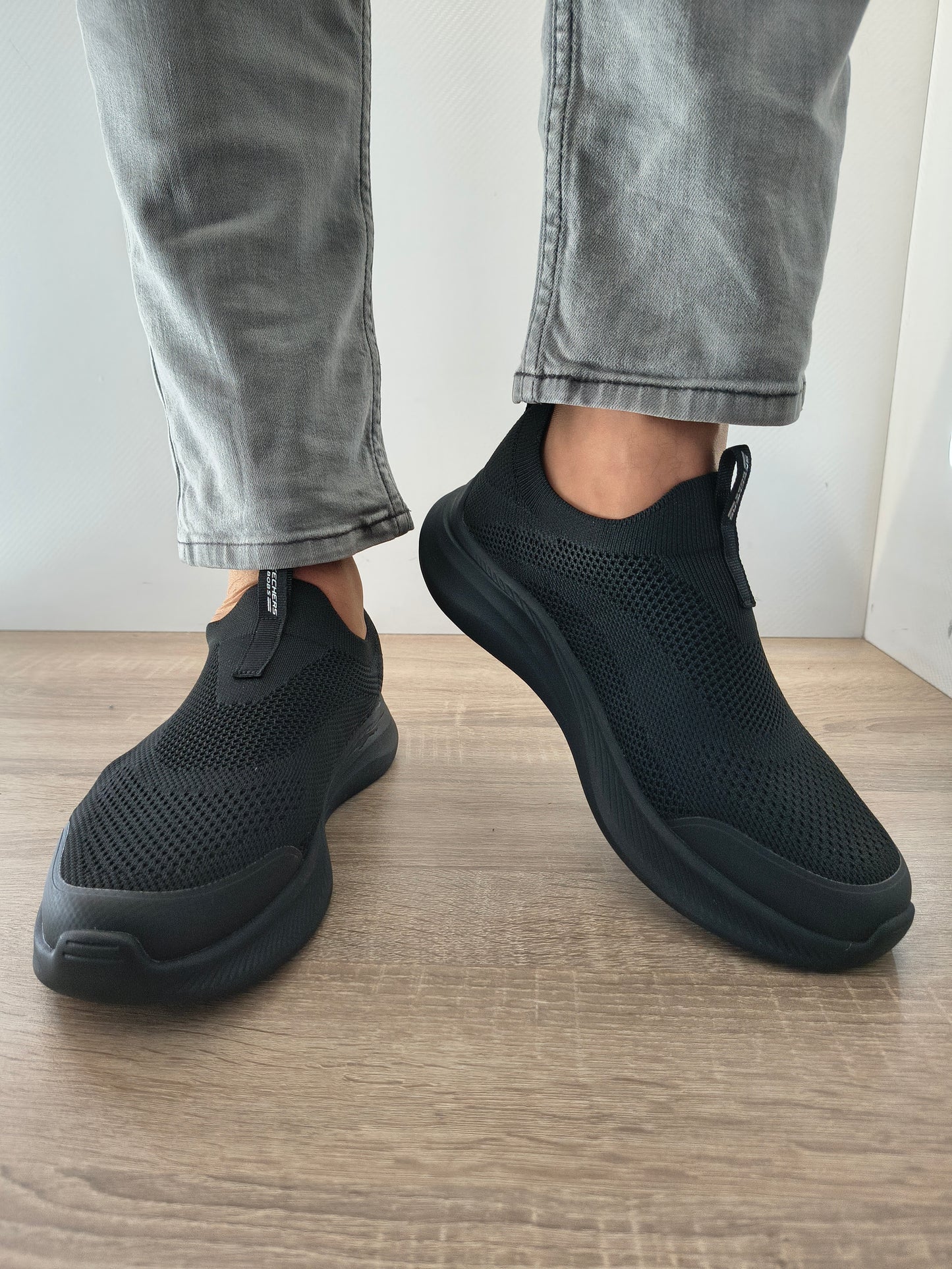 PANTOFI SPORT BARBATI SKECHERS 118156 BBK NEGRU