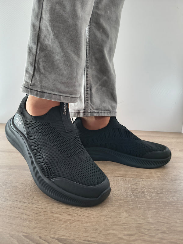 PANTOFI SPORT BARBATI SKECHERS 118156 BBK NEGRU - imagine 3
