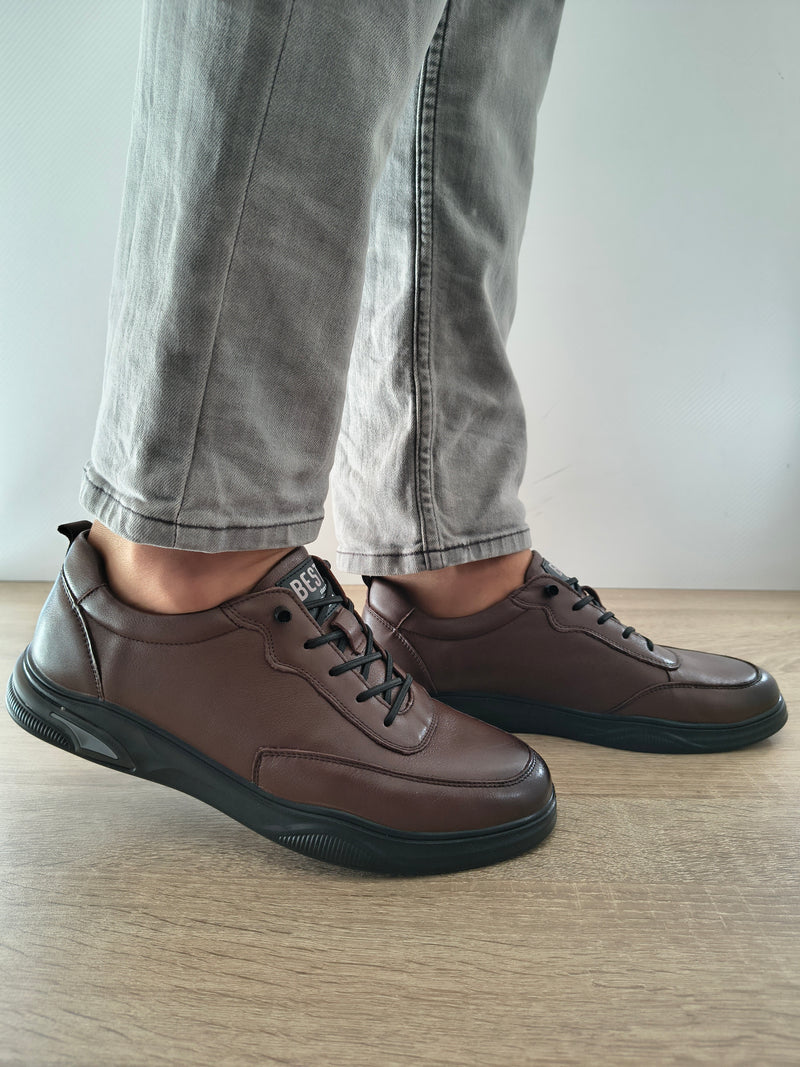 PANTOFI CASUAL BĂRBAȚI MELS 10200 MARO - imagine 3