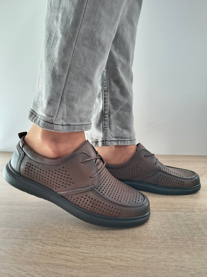 PANTOFI PERFORATI BARBATI MELS 26030 MARO