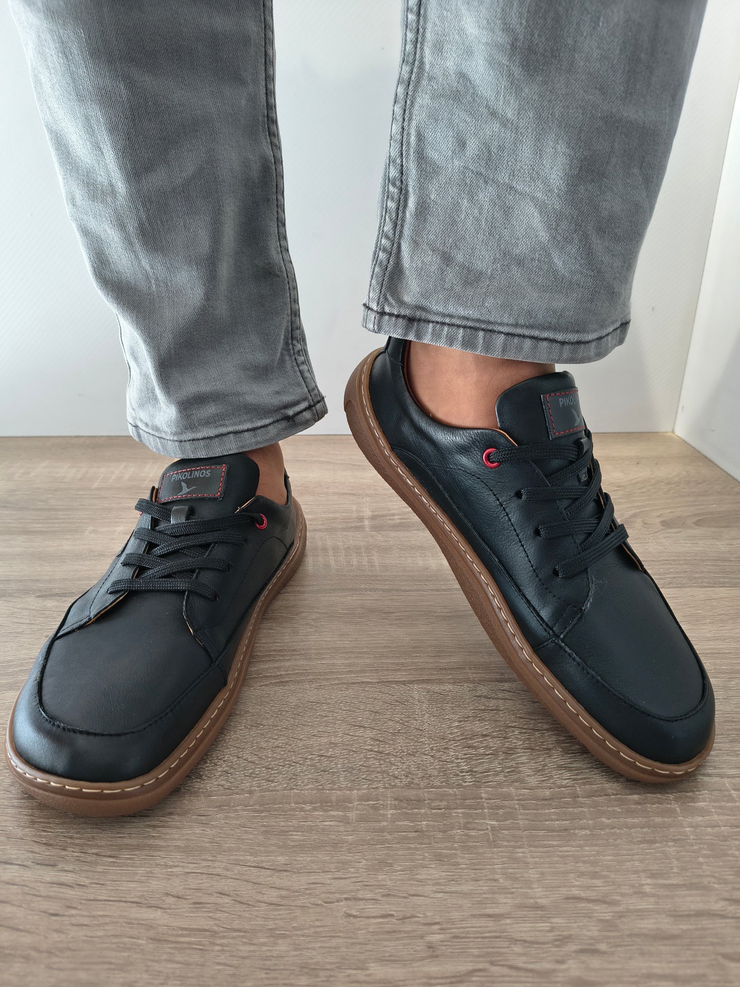 PANTOFI BAREFOOT BARBATI PIKOLINOS U9F-4285C1 NEGRU