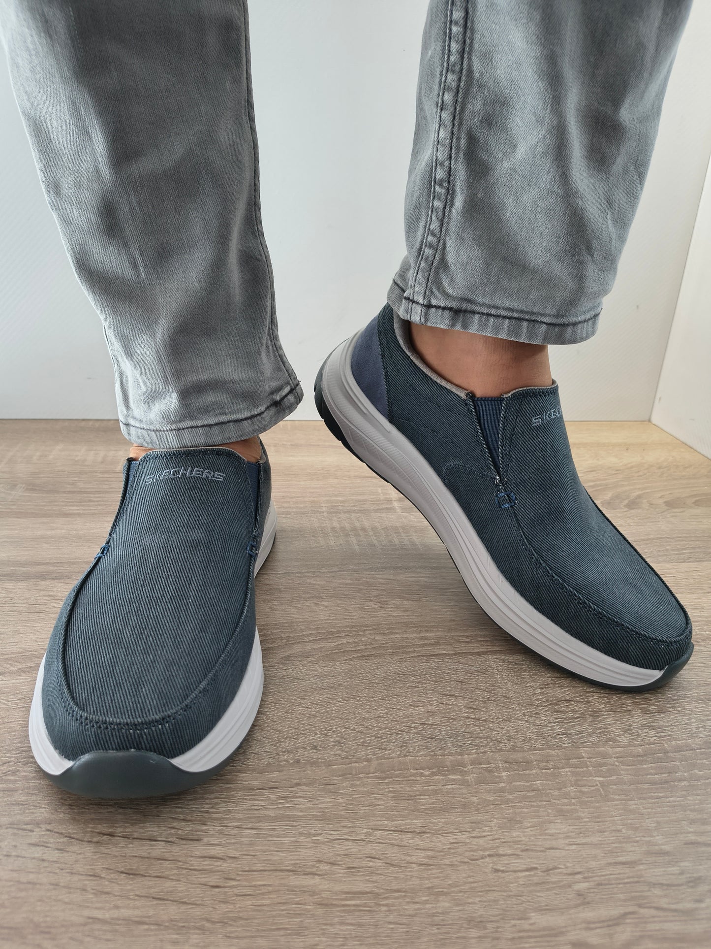 PANTOFI CASUAL BARBATI SKECHERS 205356 NVY NAVY