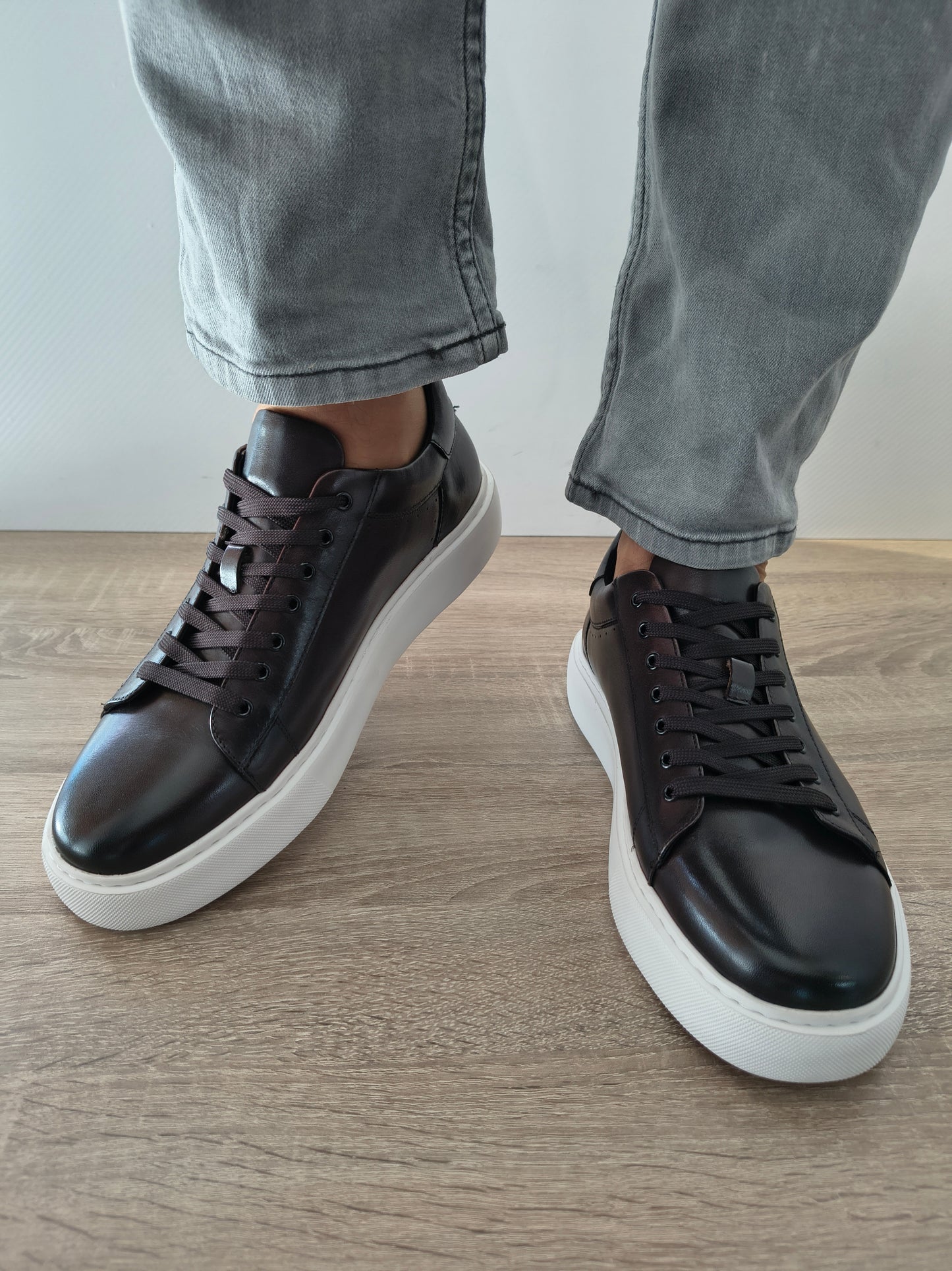 PANTOFI CASUAL BARBATI FRANCO GERARDO A921-1 MARO INCHIS COFFEE