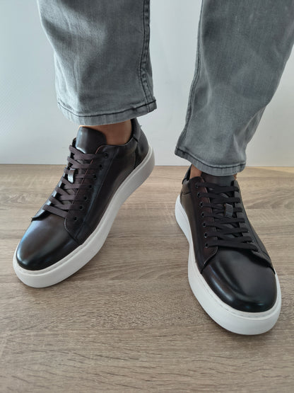 PANTOFI CASUAL BARBATI FRANCO GERARDO A921-1 MARO INCHIS COFFEE