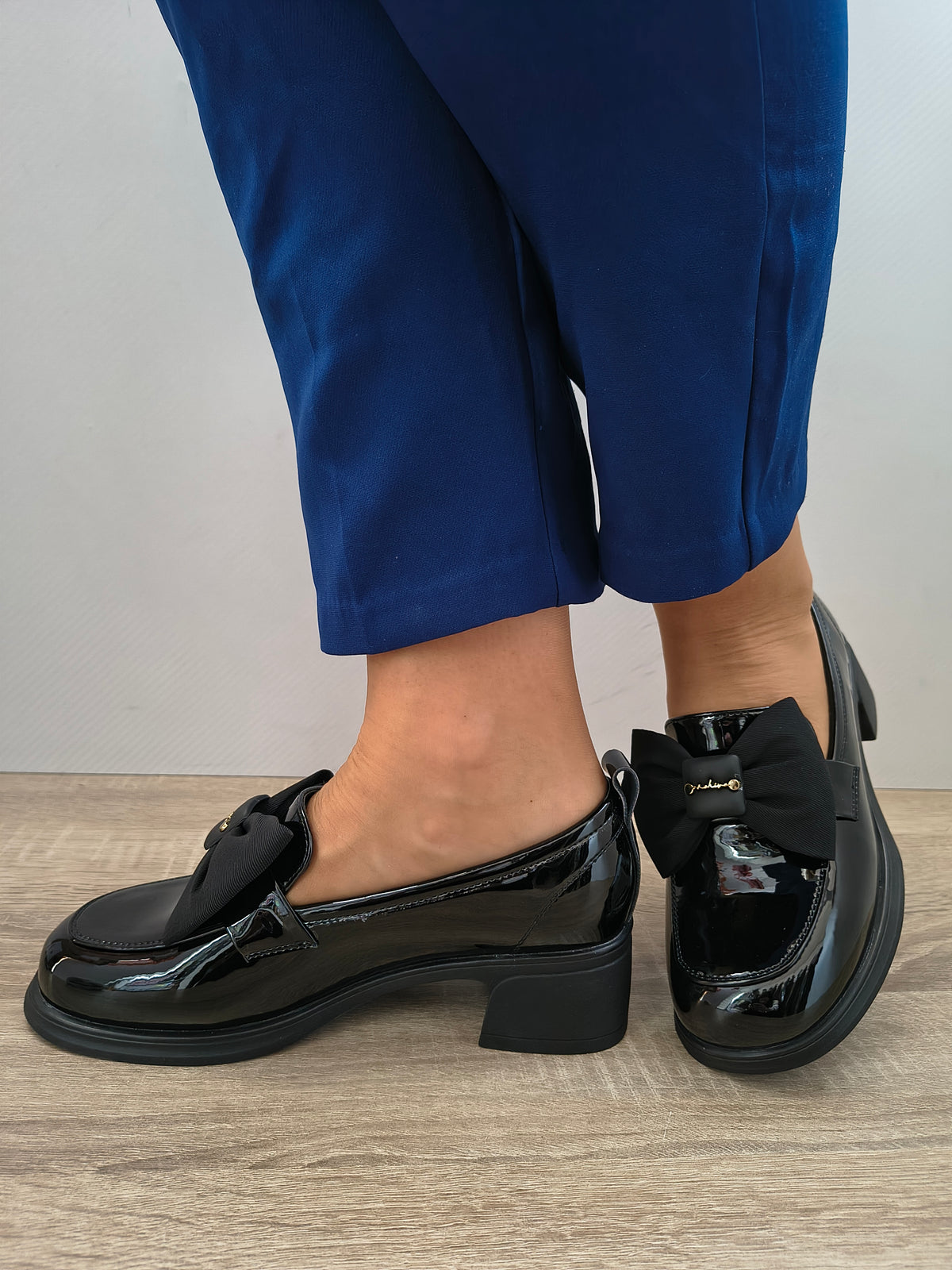 PANTOFI CASUAL DAMA FORMAZIONE TP2311-2 NEGRU LAC - imagine 6