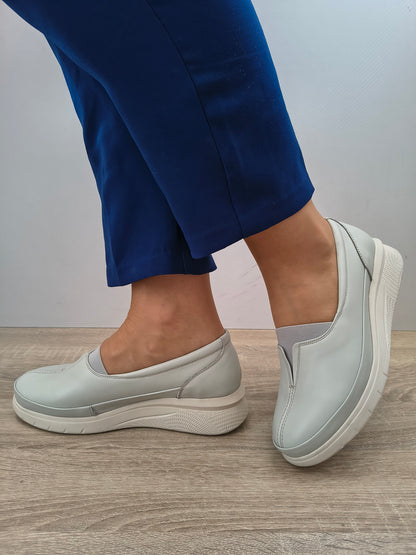 PANTOFI CASUAL DAMA BIO FLEX 100 012 GRI