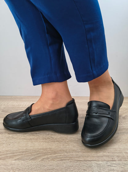 PANTOFI CASUAL DAMA FORMAZIONE 6603 NEGRU