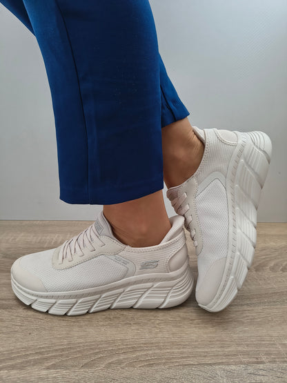 PANTOFI SPORT DAMA SKECHERS 117391 WHT ALB