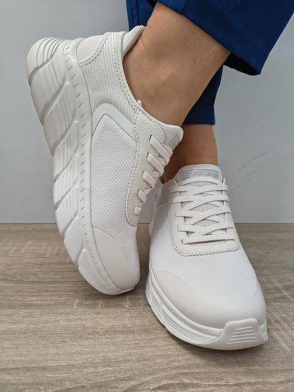 PANTOFI SPORT DAMA SKECHERS 117391 WHT ALB