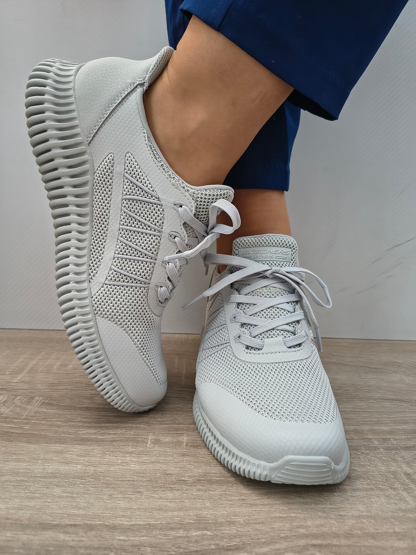 PANTOFI SPORT DAMA SKECHERS 117413 LTGY LIGHT GREY