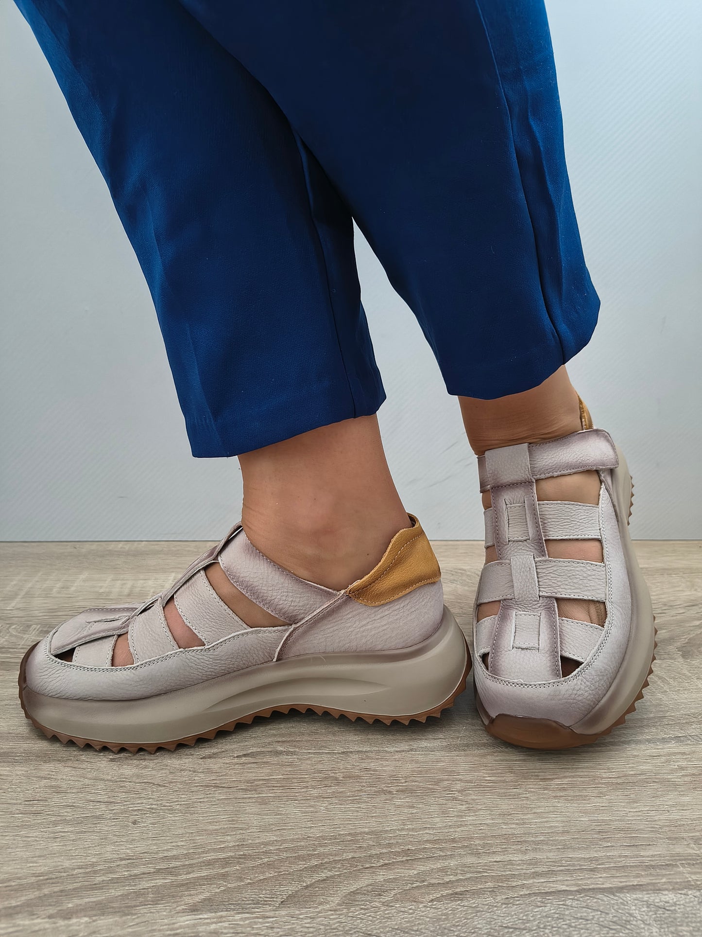 PANTOFI CASUAL DAMA FRANCO GERARDO KM8882 CREM