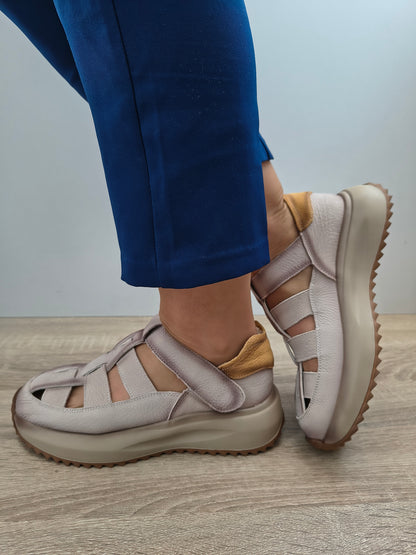 PANTOFI CASUAL DAMA FRANCO GERARDO KM8882 CREM