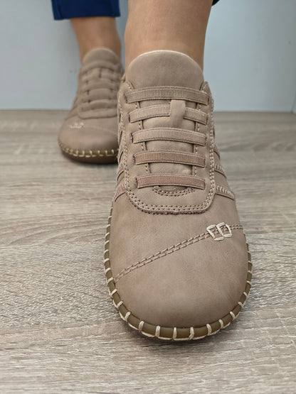 PANTOFI CASUAL DAMA RIEKER N2450-20 MARO NUBUCK