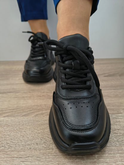 PANTOFI CASUAL DAMA FRANCO GERARDO 10786 NEGRU