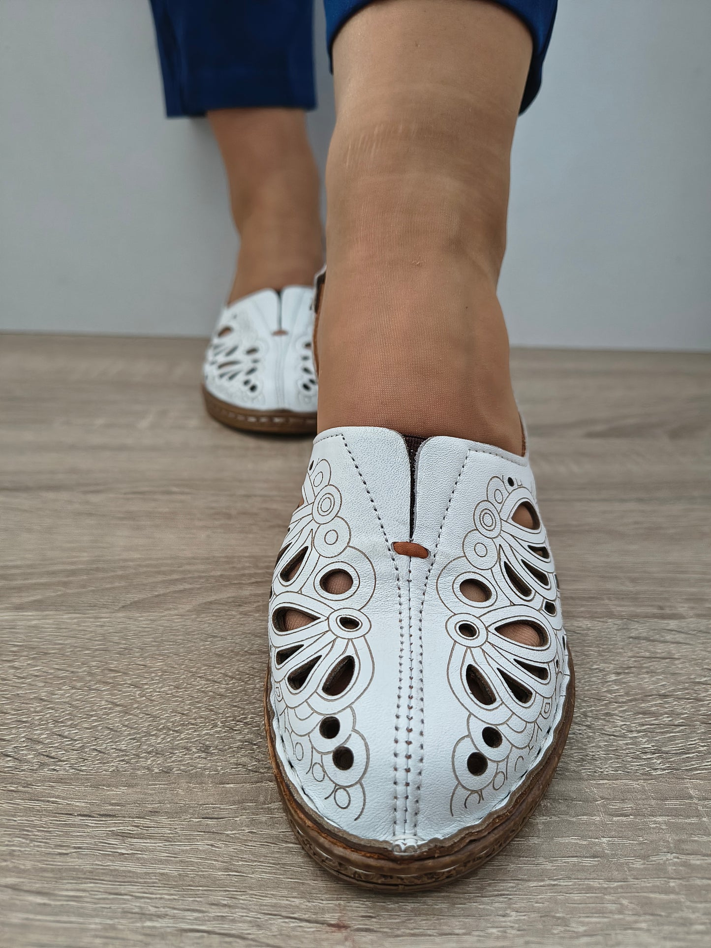 SANDALE CASUAL DAMA DOGATI 015 3040-1 ALB