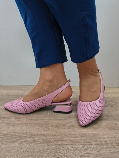 SANDALE ELEGANTE DOGATI 049 1689-1 ROZ PEMBE