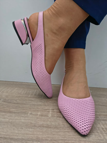 SANDALE ELEGANTE DOGATI 049 1689-1 ROZ PEMBE