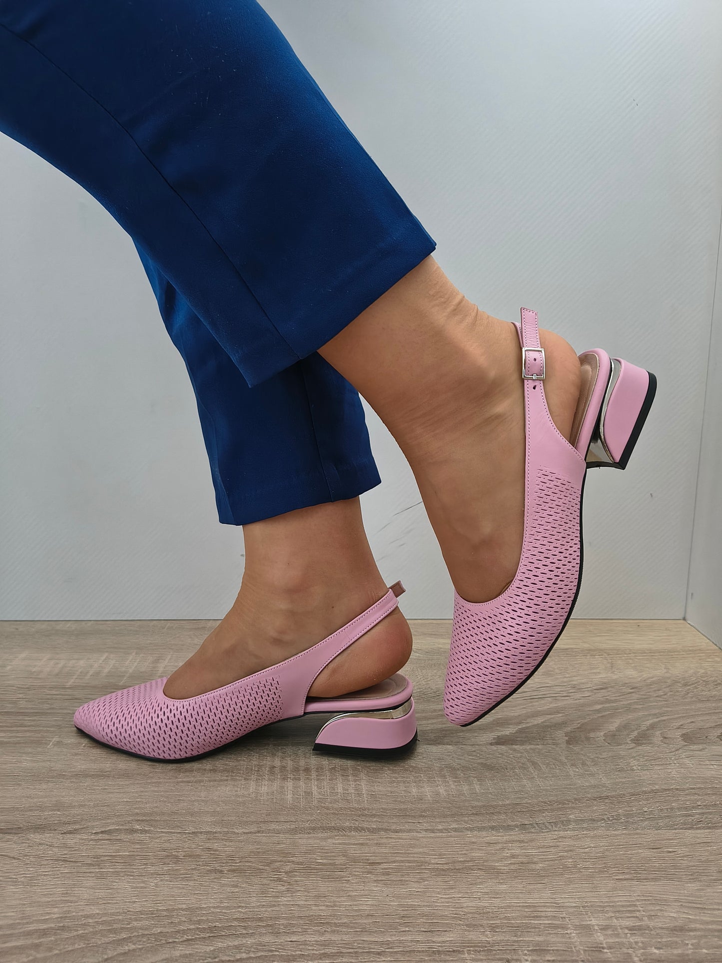 SANDALE ELEGANTE DOGATI 049 1689-1 ROZ PEMBE