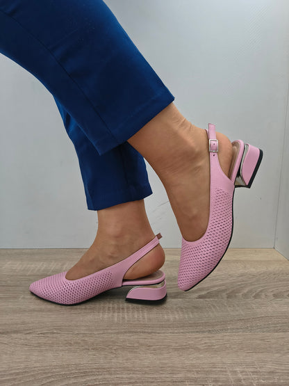 SANDALE ELEGANTE DOGATI 049 1689-1 ROZ PEMBE