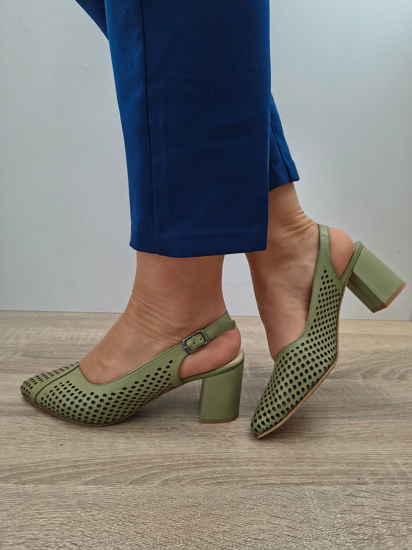 SANDALE ELEGANTE DAMA DOGATI 050 991 OLIVE