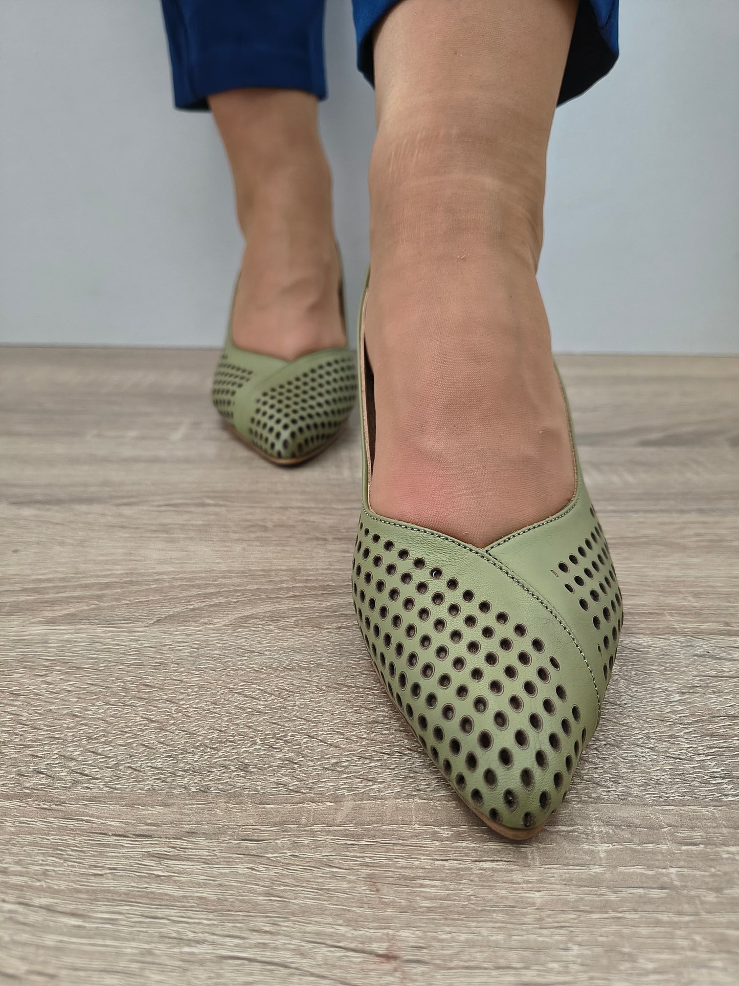 SANDALE ELEGANTE DAMA DOGATI 050 991 OLIVE