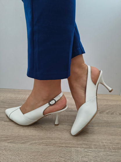 SANDALE ELEGANTE DAMA DOGATI 050 813 ALB