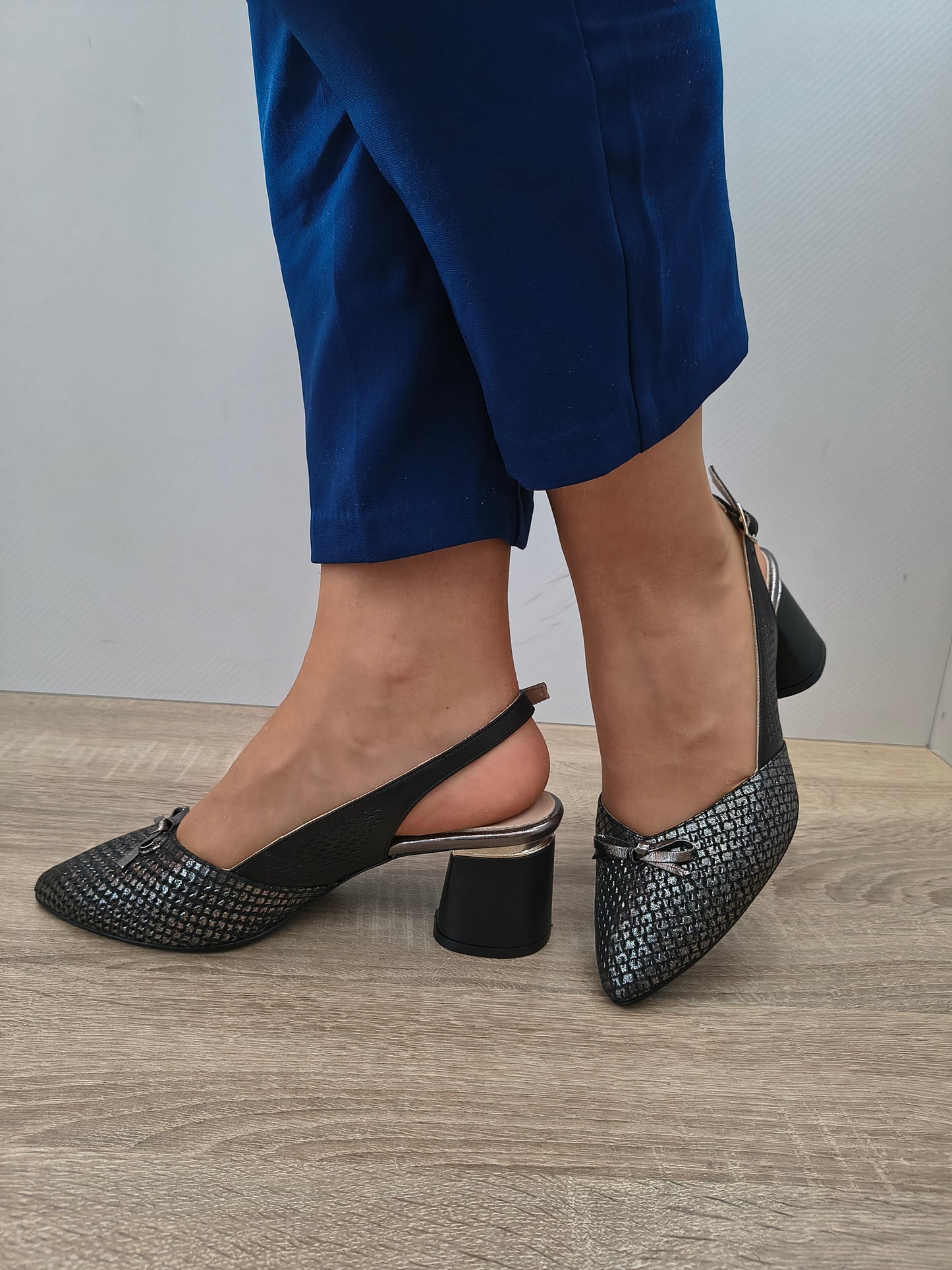 SANDALE ELEGANTE DAMA DOGATI 049 901-1 ANTRACIT