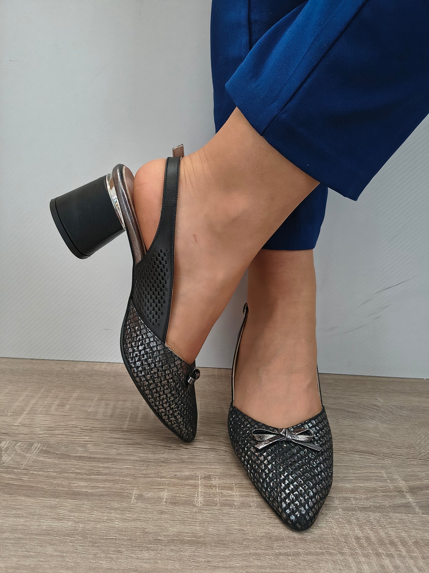 SANDALE ELEGANTE DAMA DOGATI 049 901-1 ANTRACIT