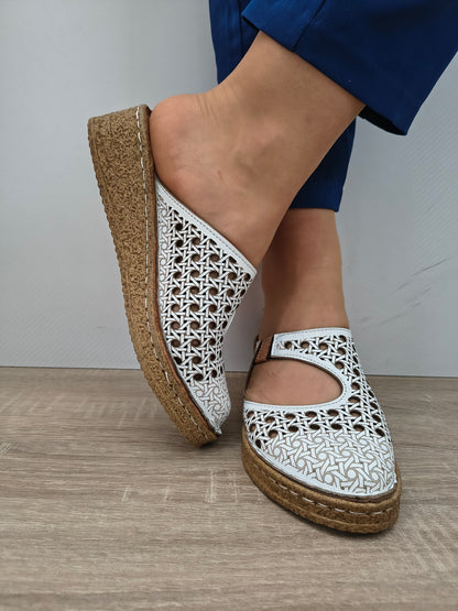 SABOTI CASUAL DAMA DOGATI 015 6410-1 ALB