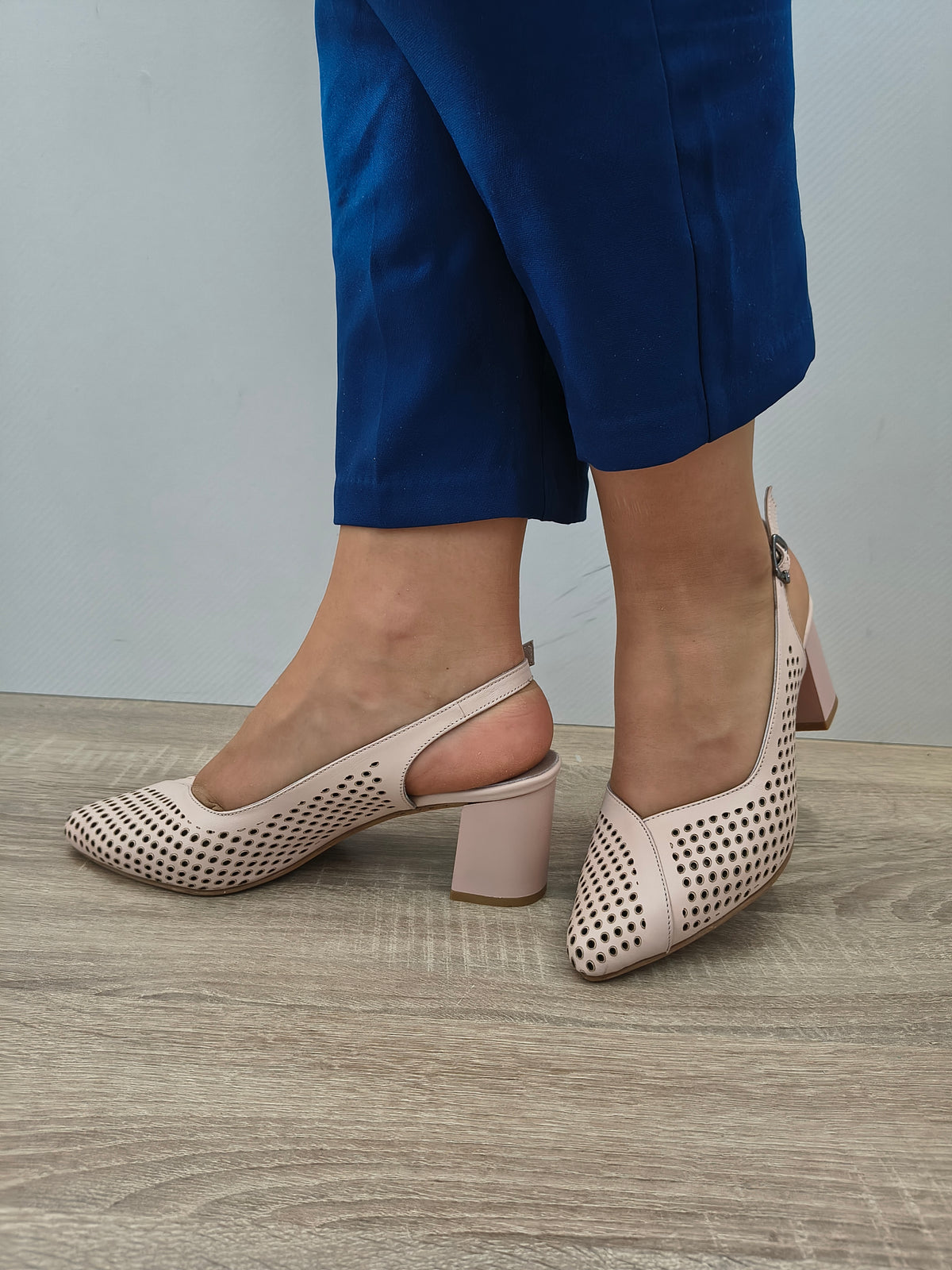 SANDALE ELEGANTE DAMA DOGATI 050 991 ROZ BLUSH - imagine 6