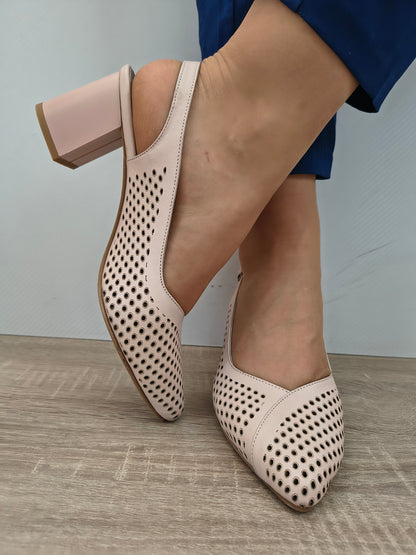 SANDALE ELEGANTE DAMA DOGATI 050 991 ROZ BLUSH