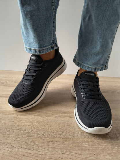 PANTOFI SPORT BARBATI SKECHERS 216812 BKW NEGRU