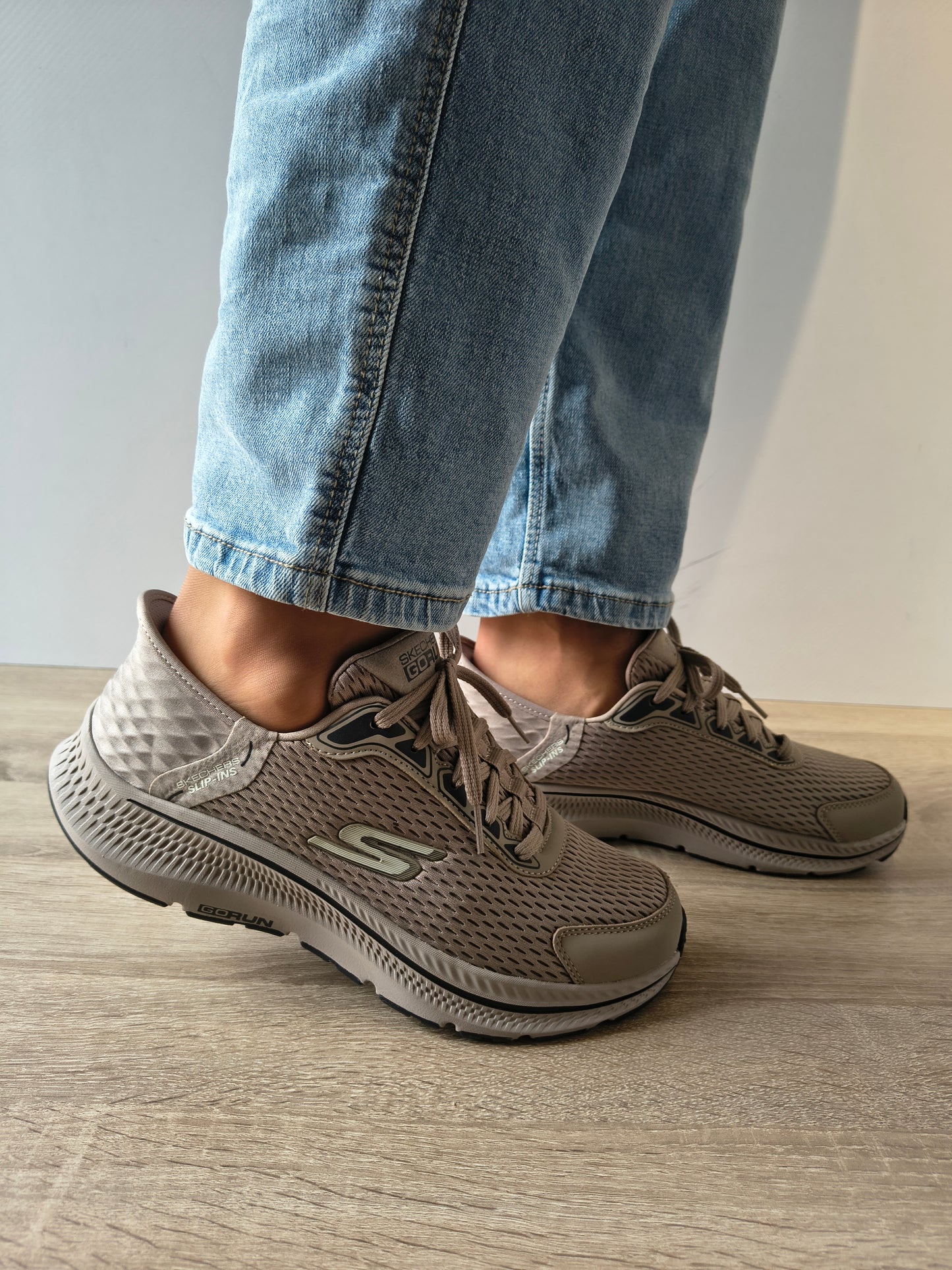 PANTOFI SPORT BARBATI SKECHERS 220863 NAT BEJ NATURAL