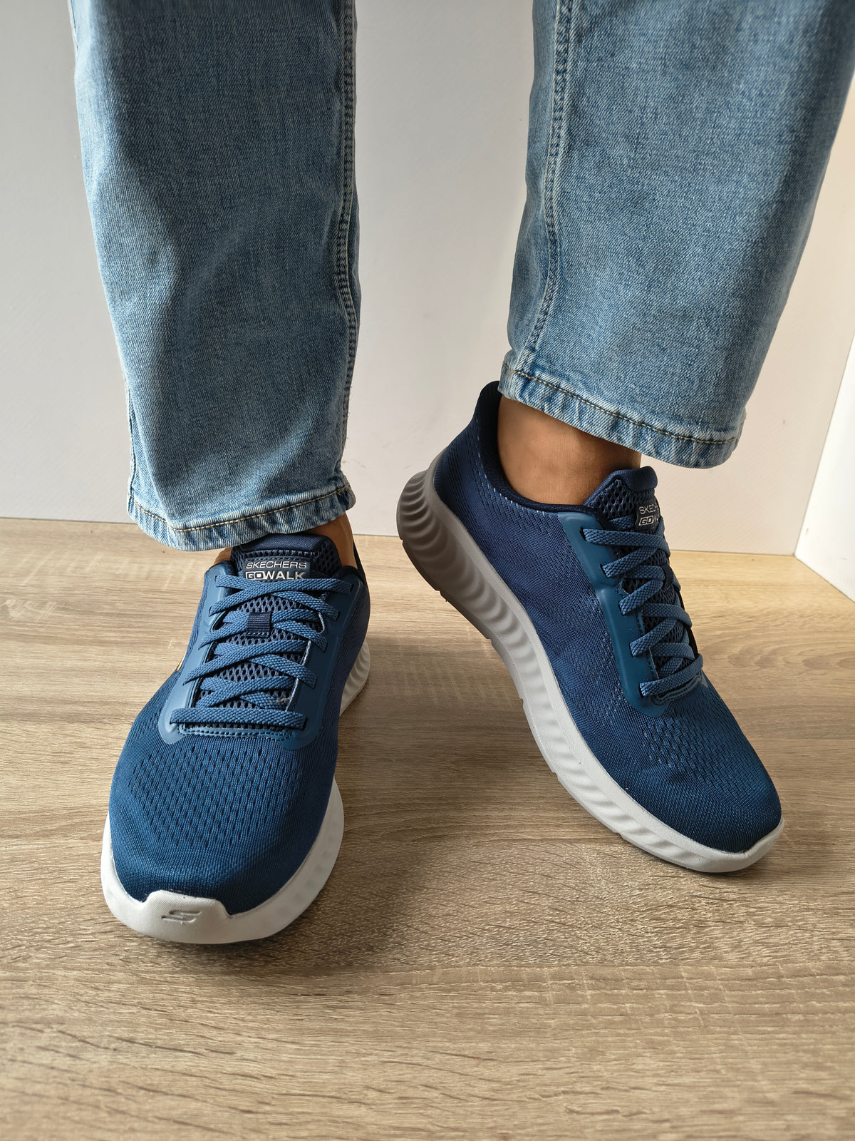 PANTOFI SPORT BARBATI SKECHERS 216375 NVY NAVY - imagine 6