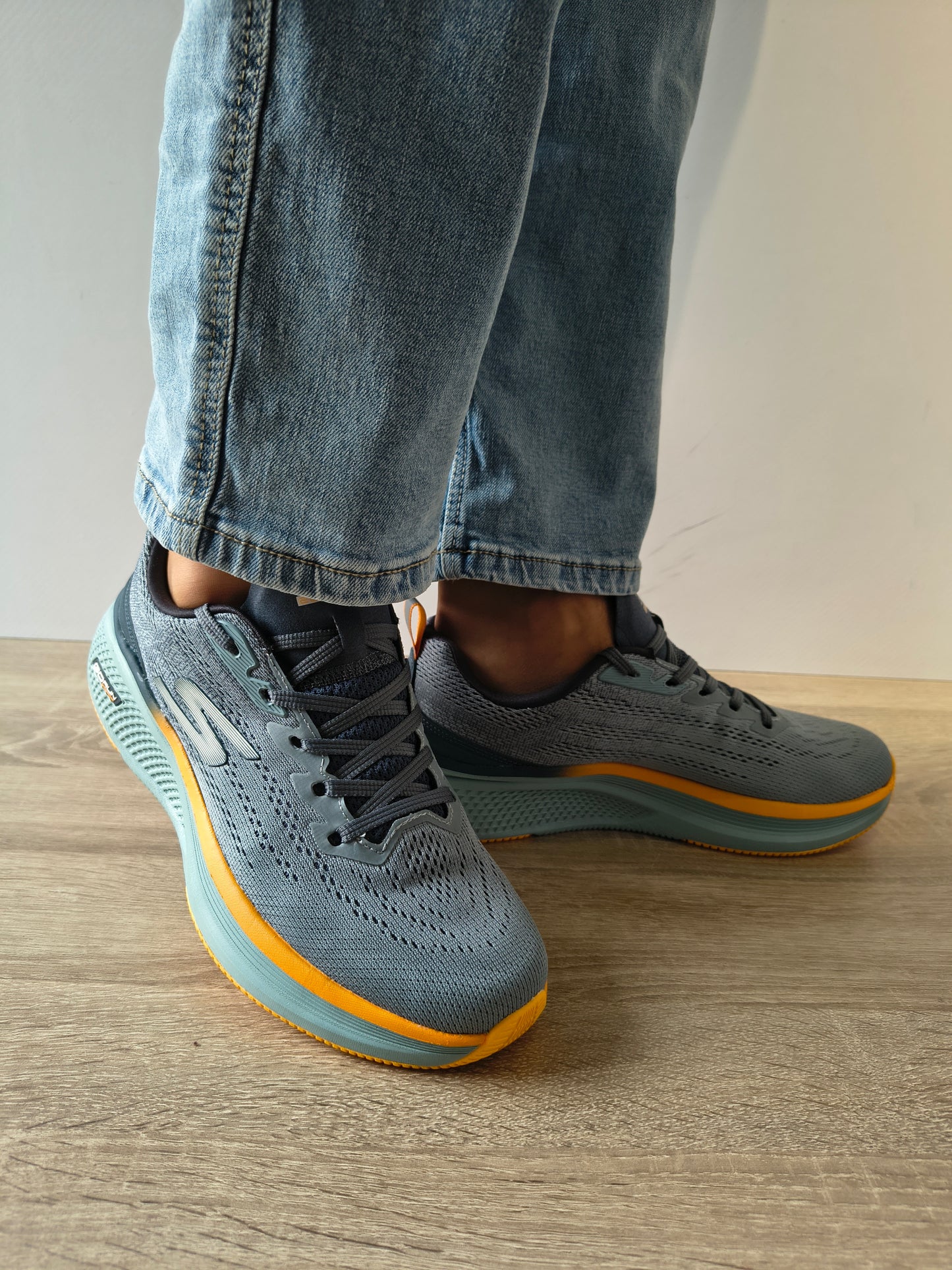 PANTOFI SPORT BARBATI SKECHERS 220847 SLT ALBASTRU ARDEZIE