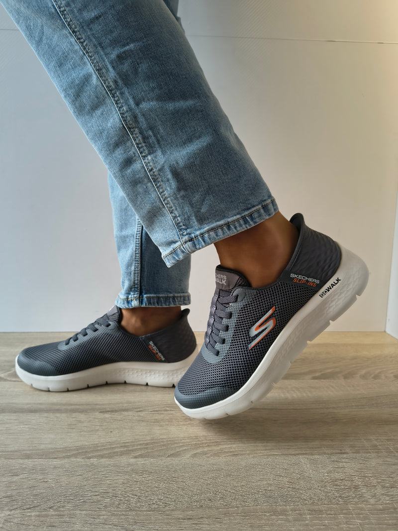PANTOFI SPORT BARBATI SKECHERS 216324 GRY GRI - imagine 4