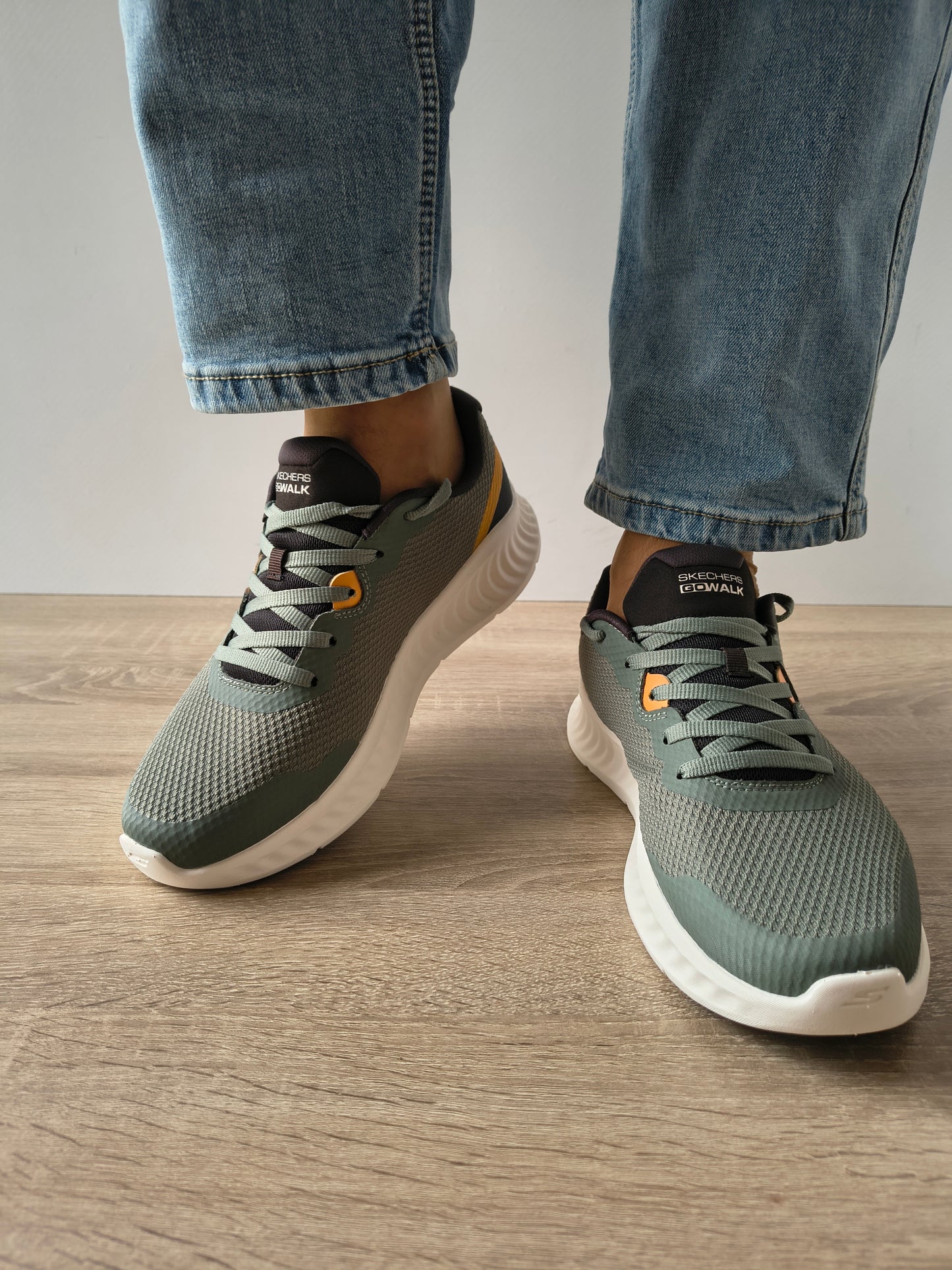 PANTOFI SPORT BARBATI SKECHERS 216373 OLBR OLIVE