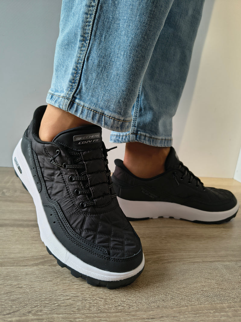 PANTOFI SPORT BARBATI SKECHERS 237664 BKW NEGRU - imagine 3