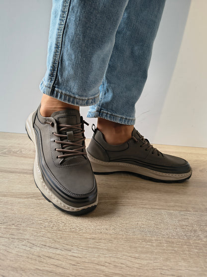 PANTOFI CASUAL BARBATI MELS A93280 GREY